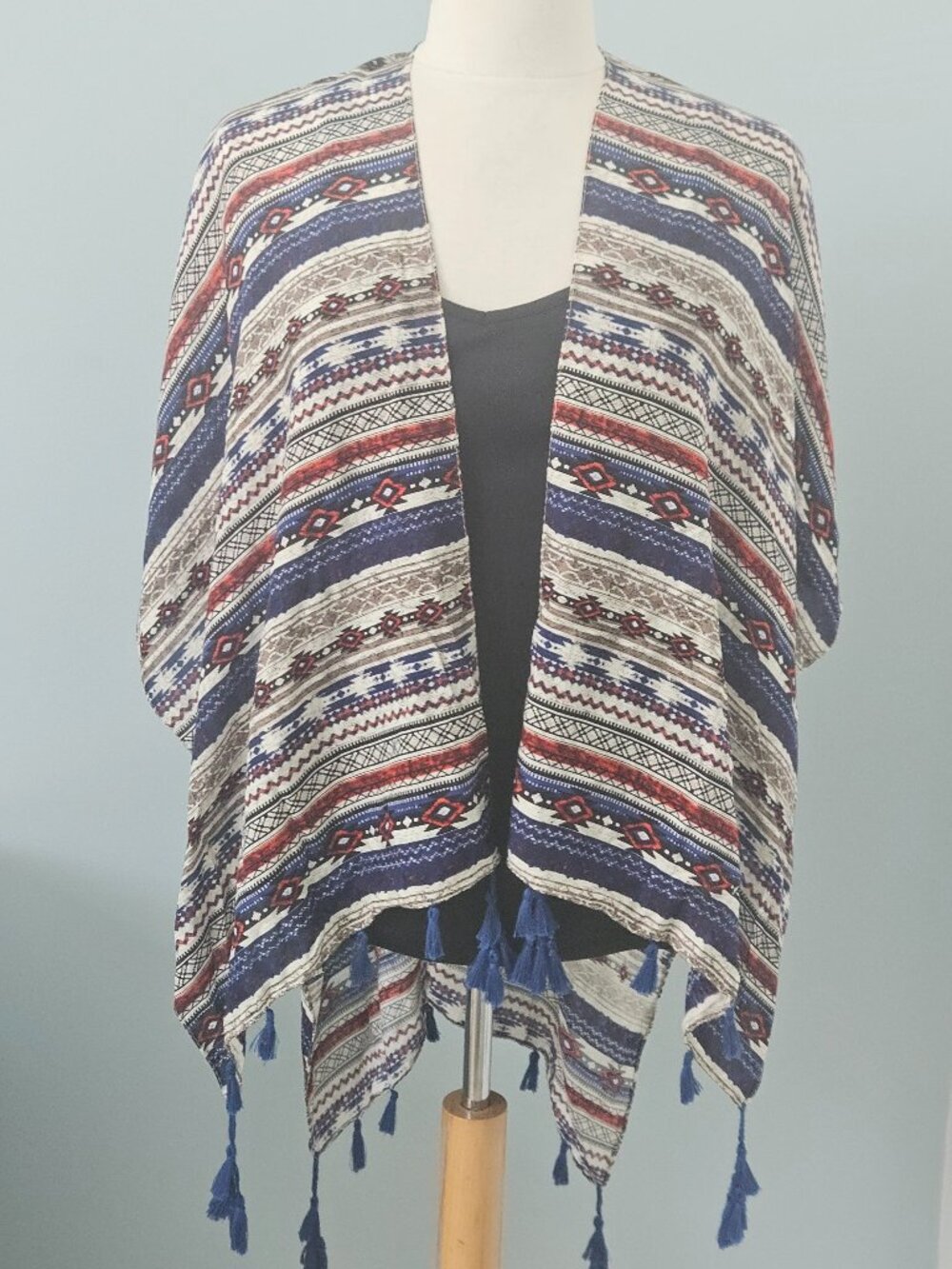 PANCHO, SHAWL BY LULLA COLECTION, ONE SIZE